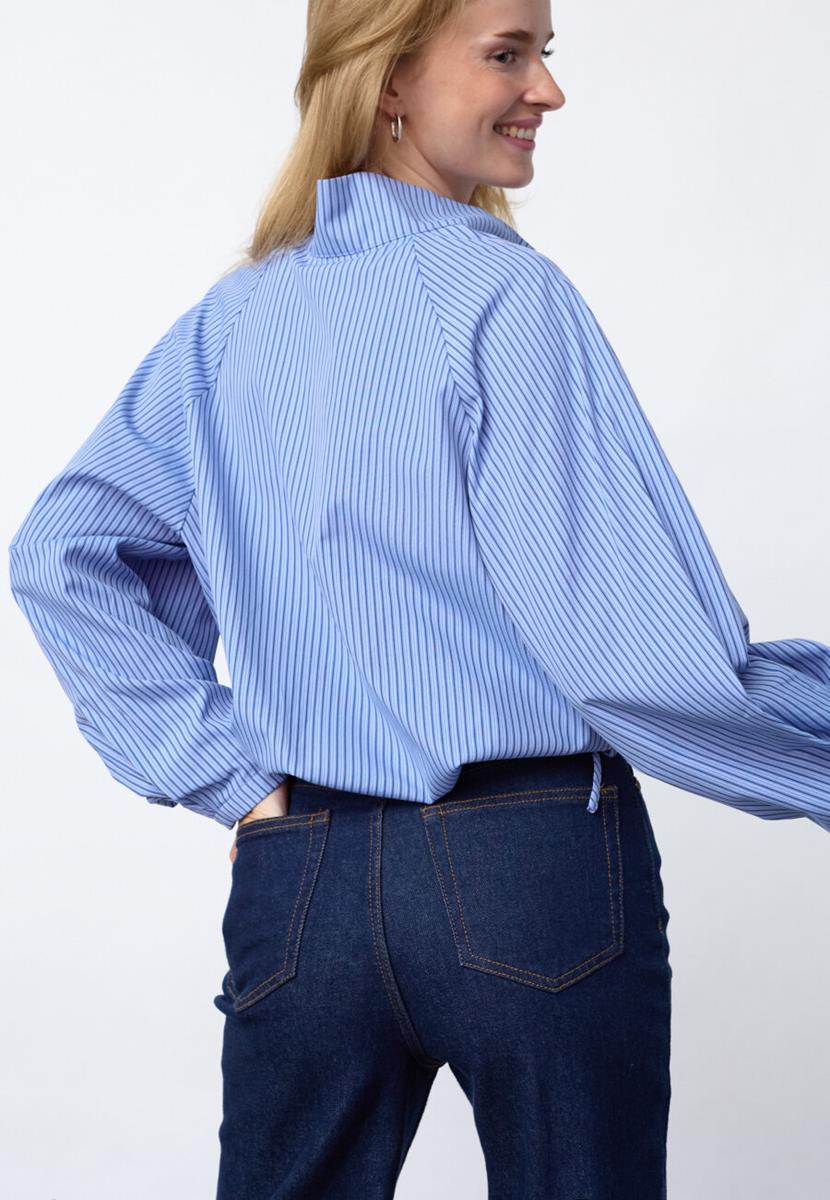 Sisters Point Blouse Edwin-sh Blauw 3