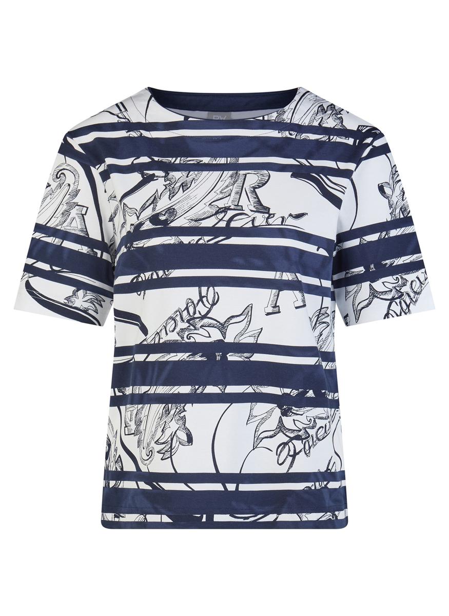 Rabe T-Shirt 56-121362 Blauw 2