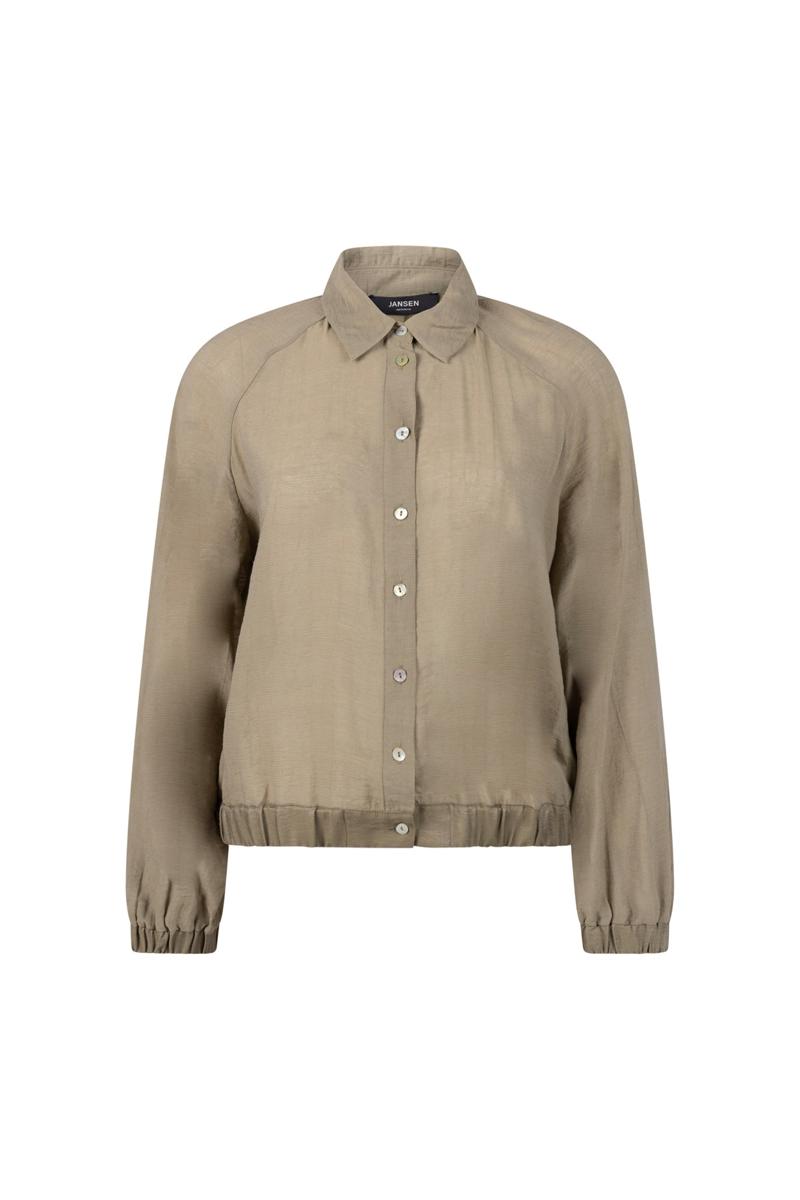 Jansen Amsterdam Blouse Ollie Groen 2