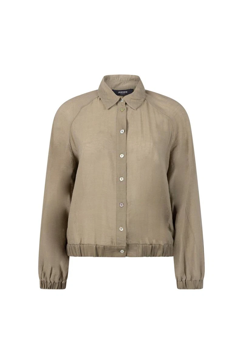 Jansen Amsterdam Blouse Ollie Groen 2