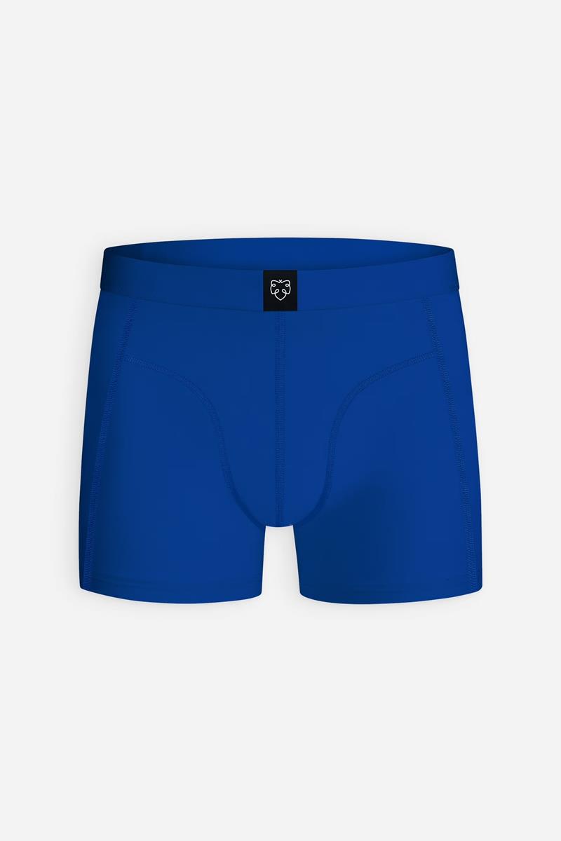 A-dam A-dam Boxershort Cobalt Blue Solid Blauw 1
