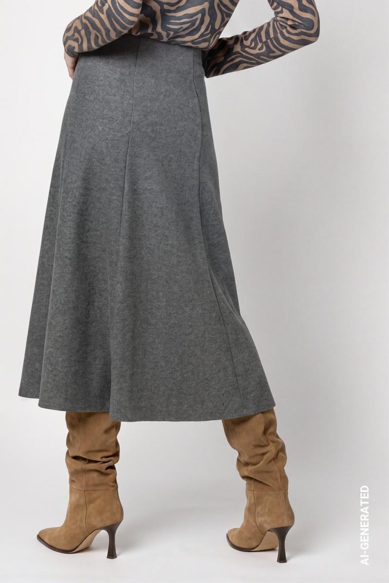 Monari Rok 810063 Grijs 5