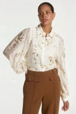 Aaiko Blouse Rose Off-White 1