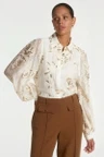 Aaiko Blouse Rose Off-White 1