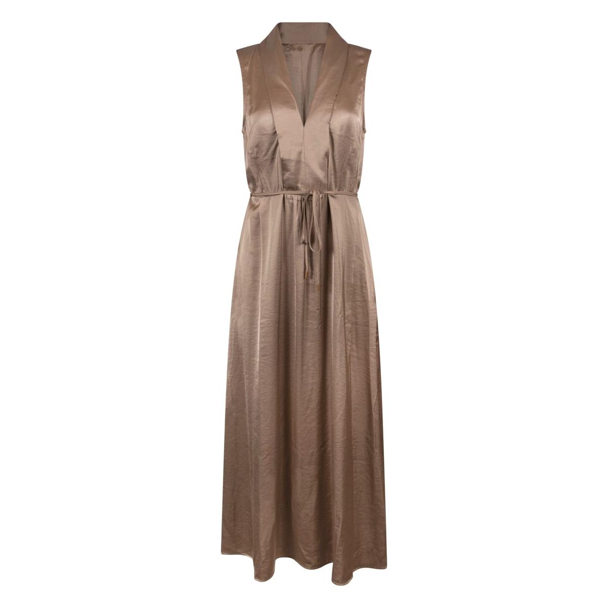 NUKUS Jurk Violet Taupe 2