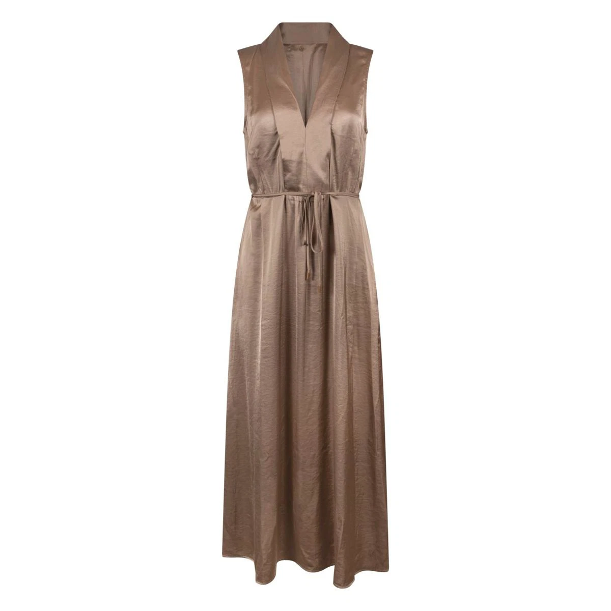 NUKUS Jurk Violet Taupe 2