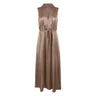 NUKUS Jurk Violet Taupe 2