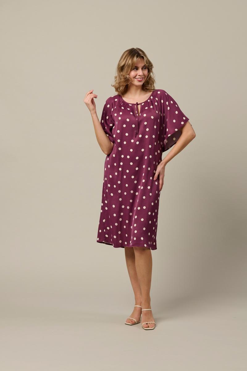 &Co Woman Jurk DR304 Paars 4