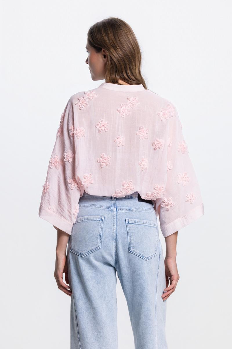 Jansen Amsterdam Blouse Marney Roze 3