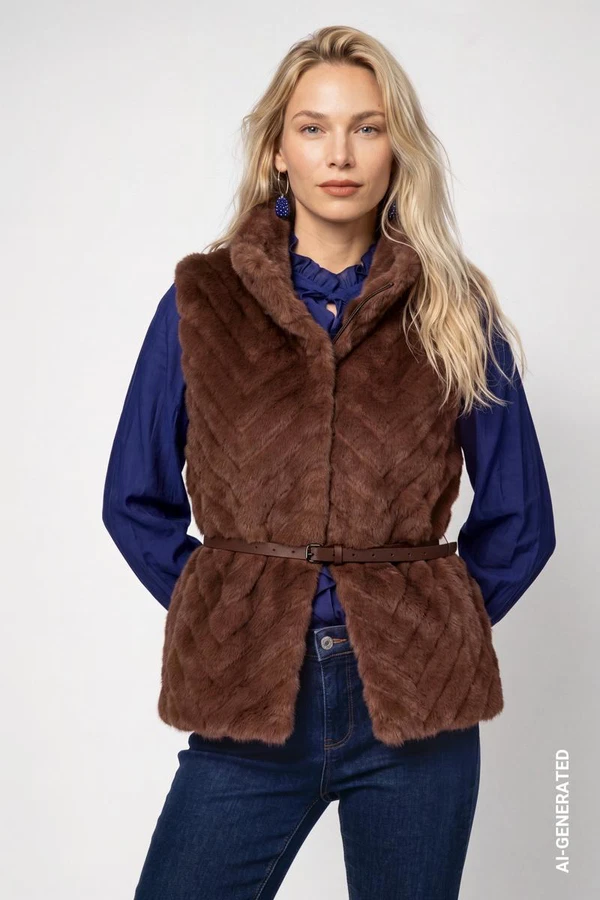 Monari Vest 810468 Beige 1