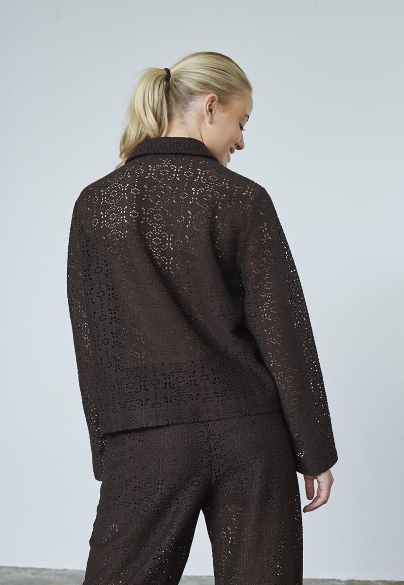 Sisters Point Blouse Elsia-Sh Bruin 3