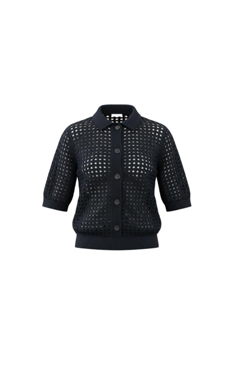 Aimée the Label Vest Gina Blauw 2