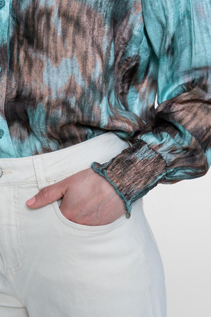 Geisha Blouse 63658-20 Blauw 3