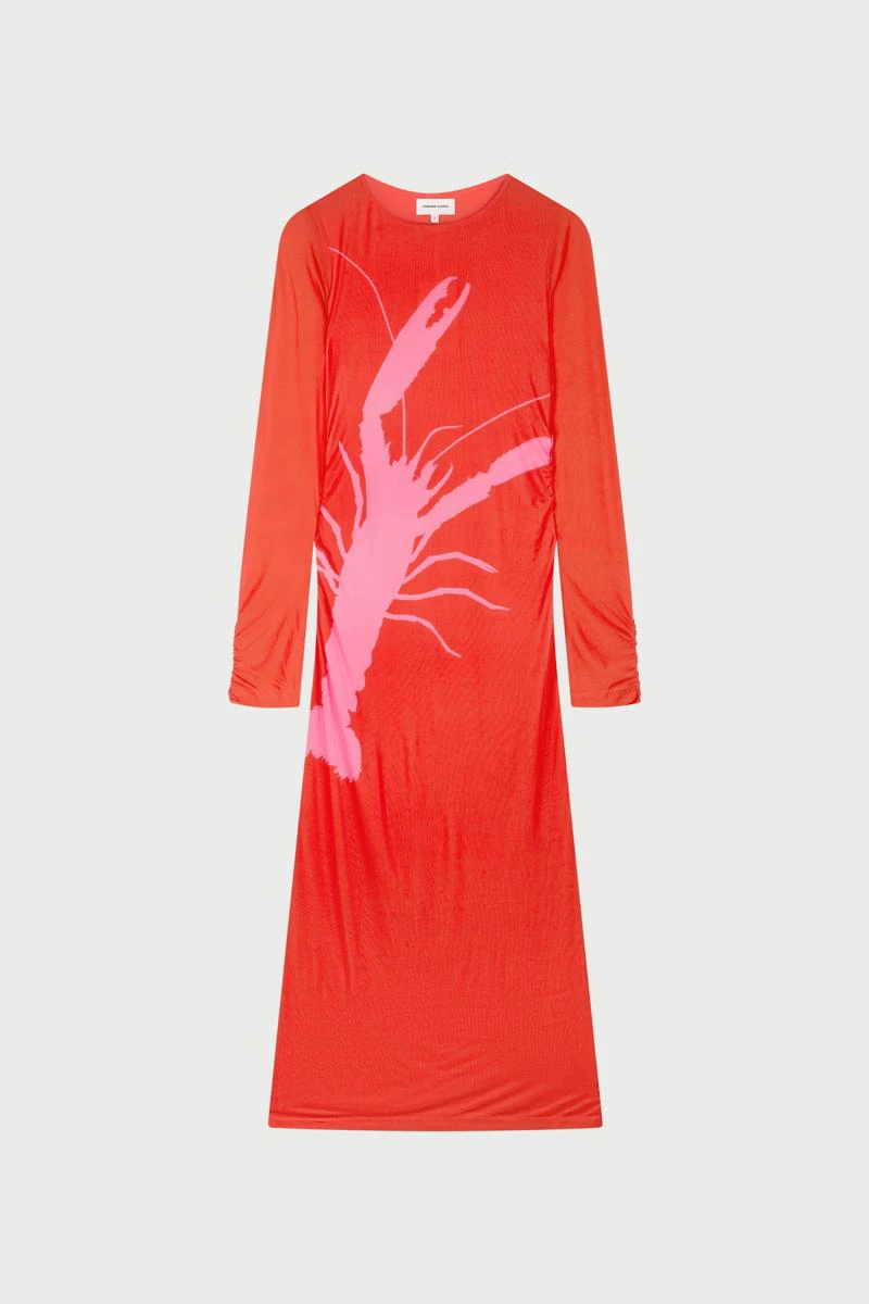 Fabienne Chapot Jurk Sionara Rood 2