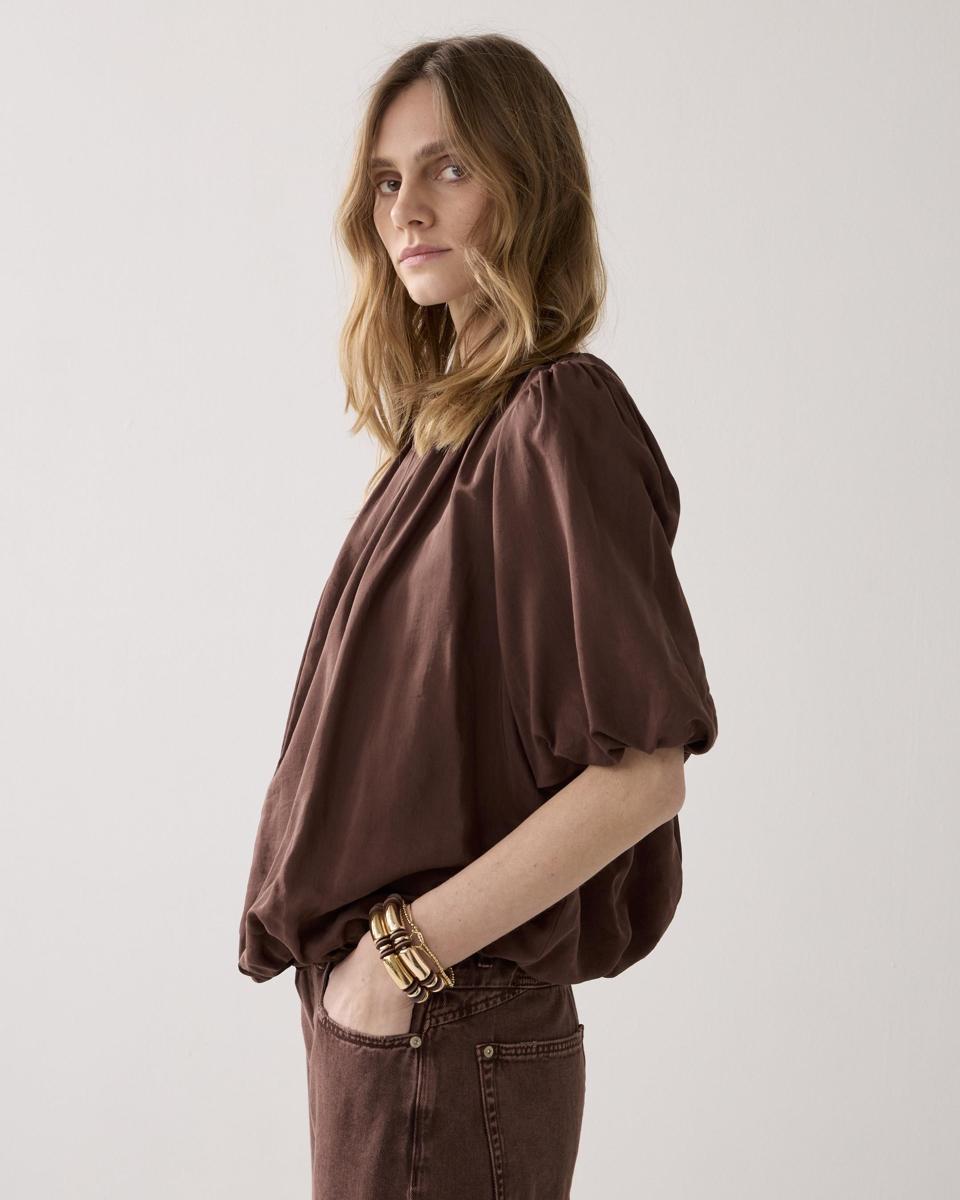 Summum Blouse 2s3442-12370 Bruin 1