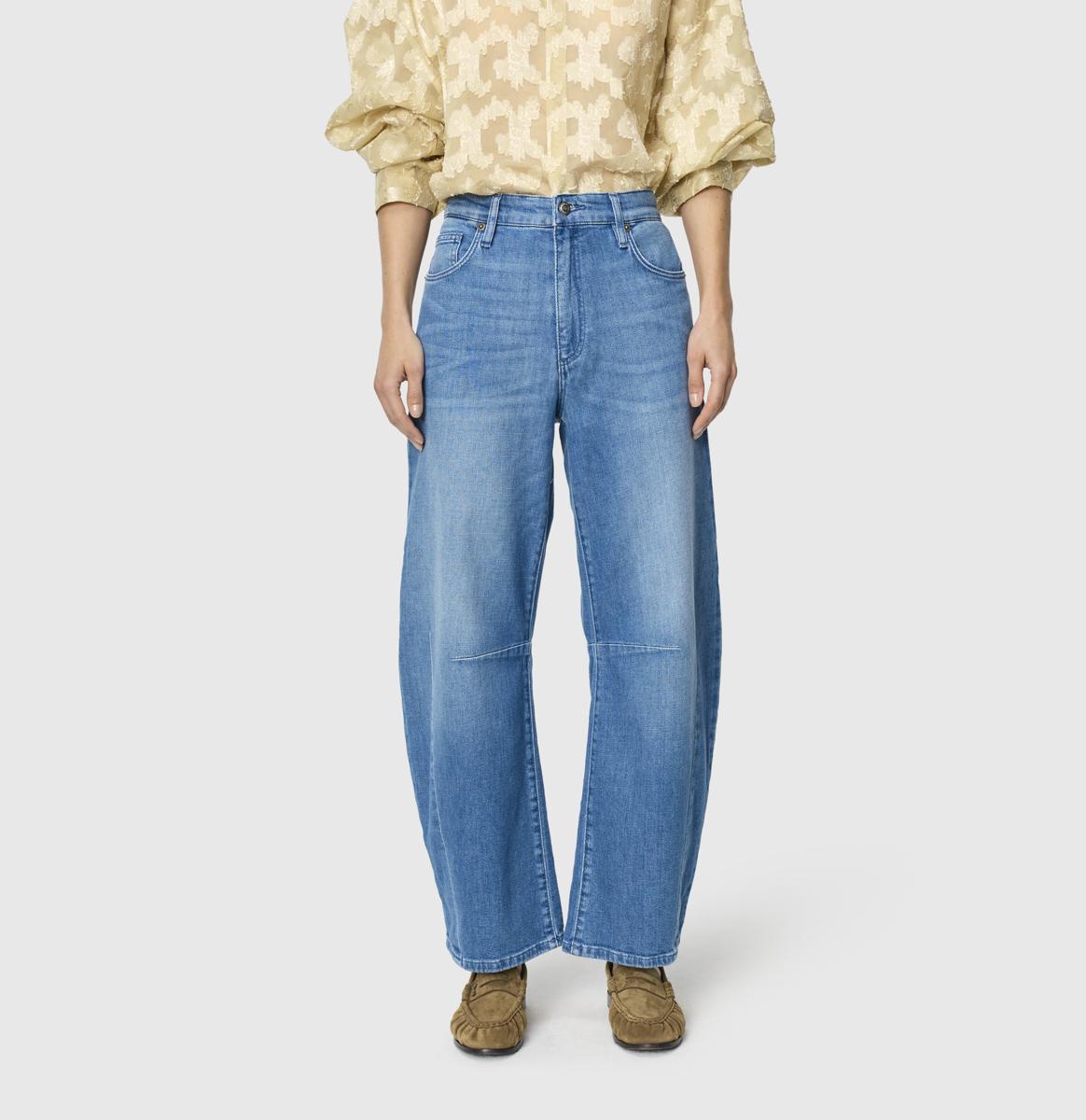 MAC Jeans Dakota Barrel 3123-90-0333L Blauw 1