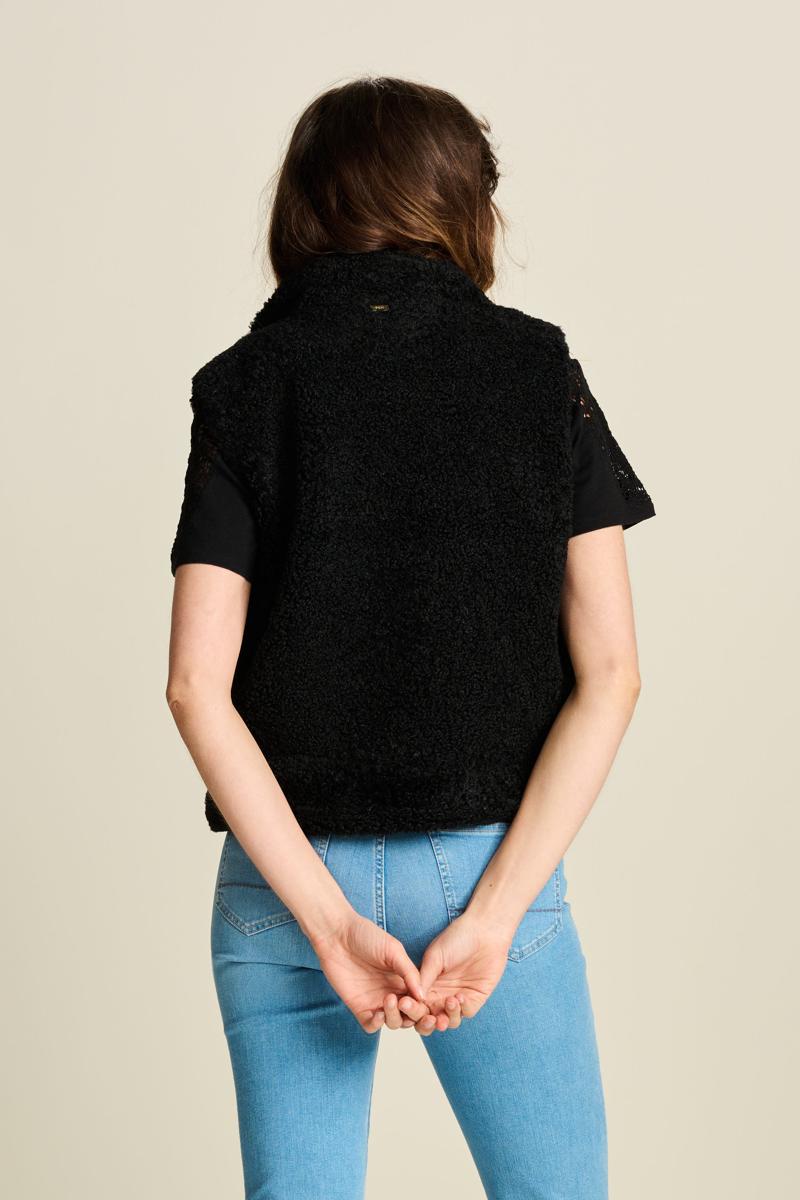 POM Amsterdam Gilet SP7343 Zwart 3