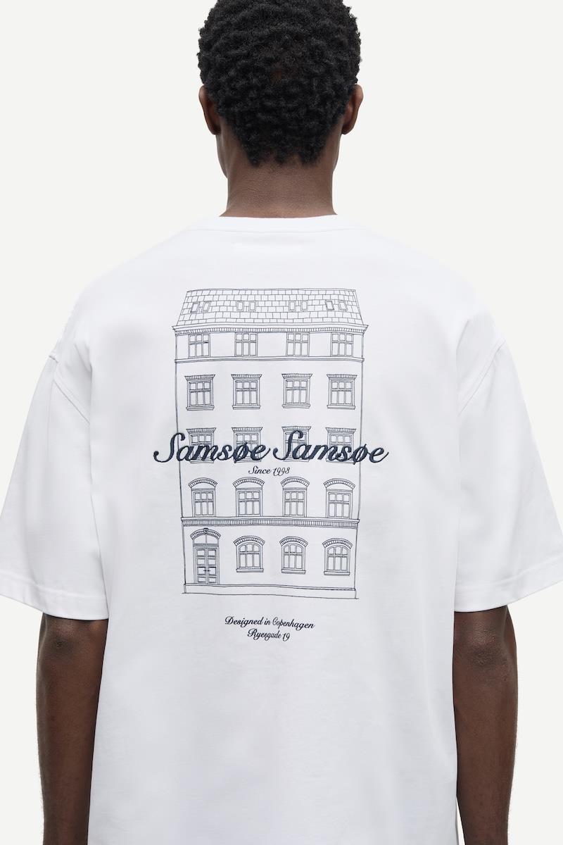 Samsøe Samsøe T-Shirt Sauni Wit 2