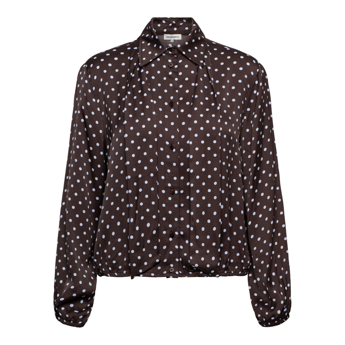 &Co Woman Blouse BL448 Bruin 1