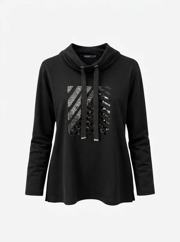Frank Walder T-Shirt W63110455 Zwart 1