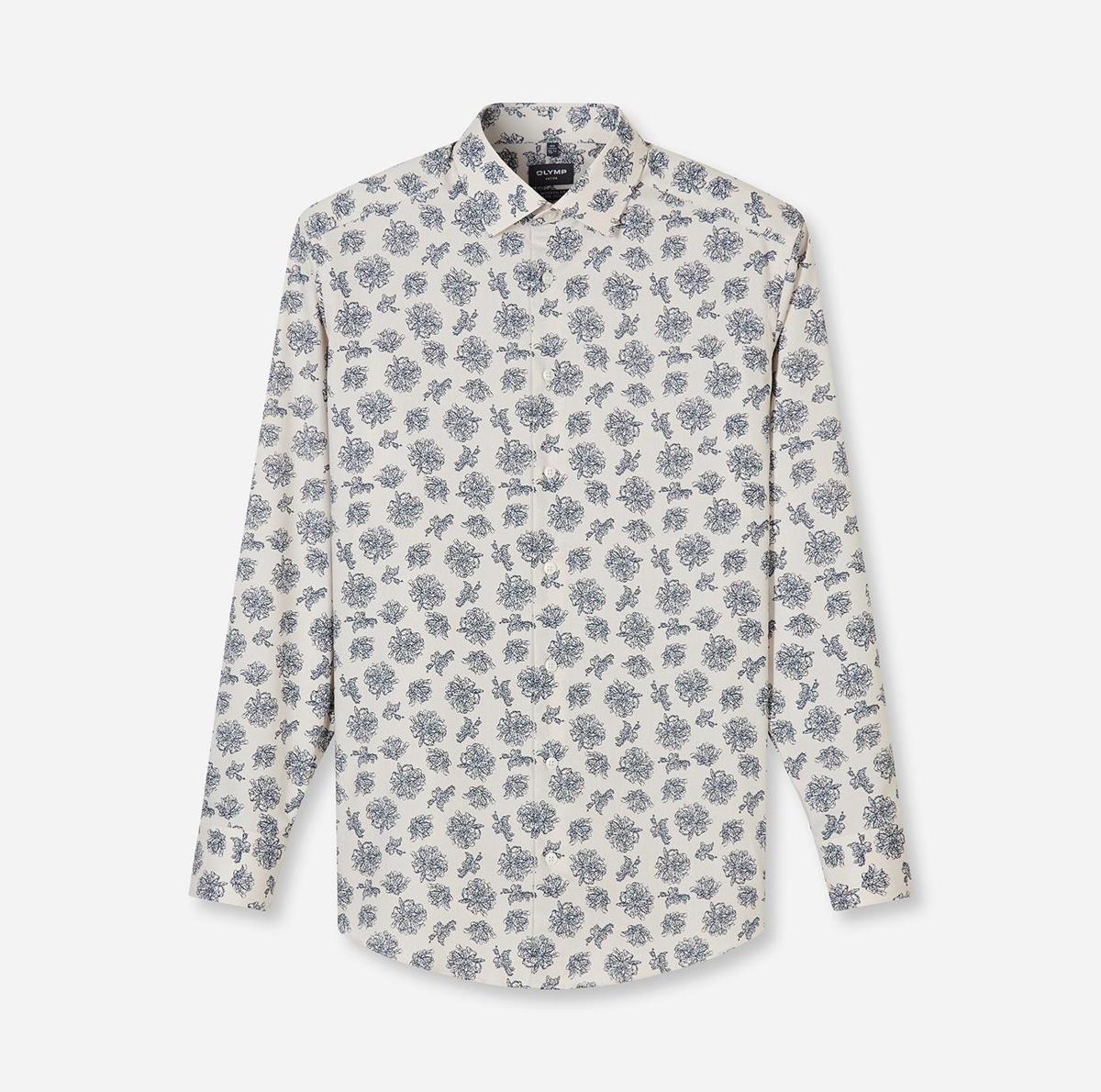 Olymp Overhemd 131214 Blauw 2