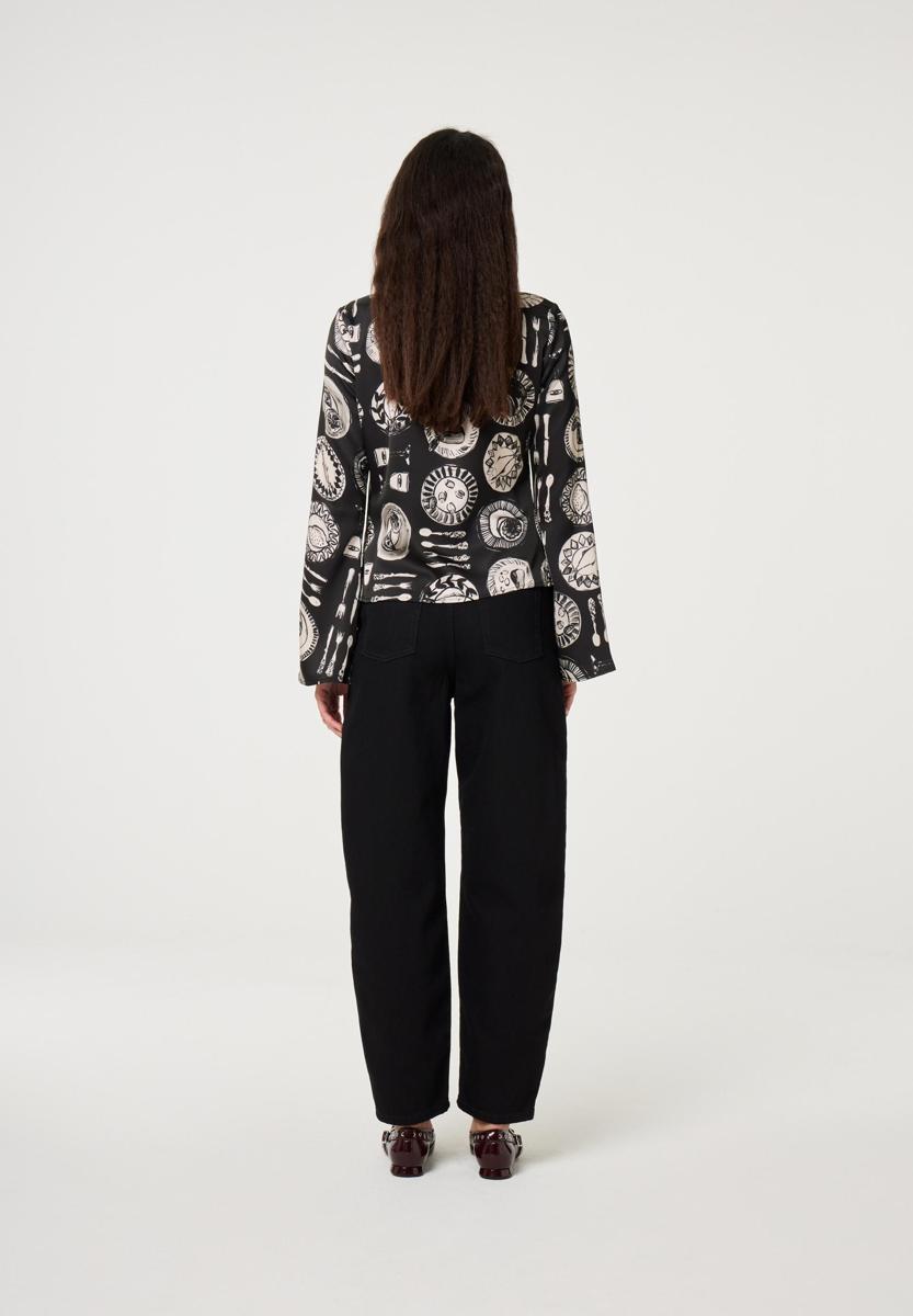 Fabienne Chapot Blouse Emy Top Zwart 3