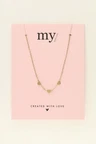 My Jewellery Ketting MJ01901 Goud 1