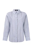 Jansen Amsterdam Blouse LIVIA W26 Blauw 6