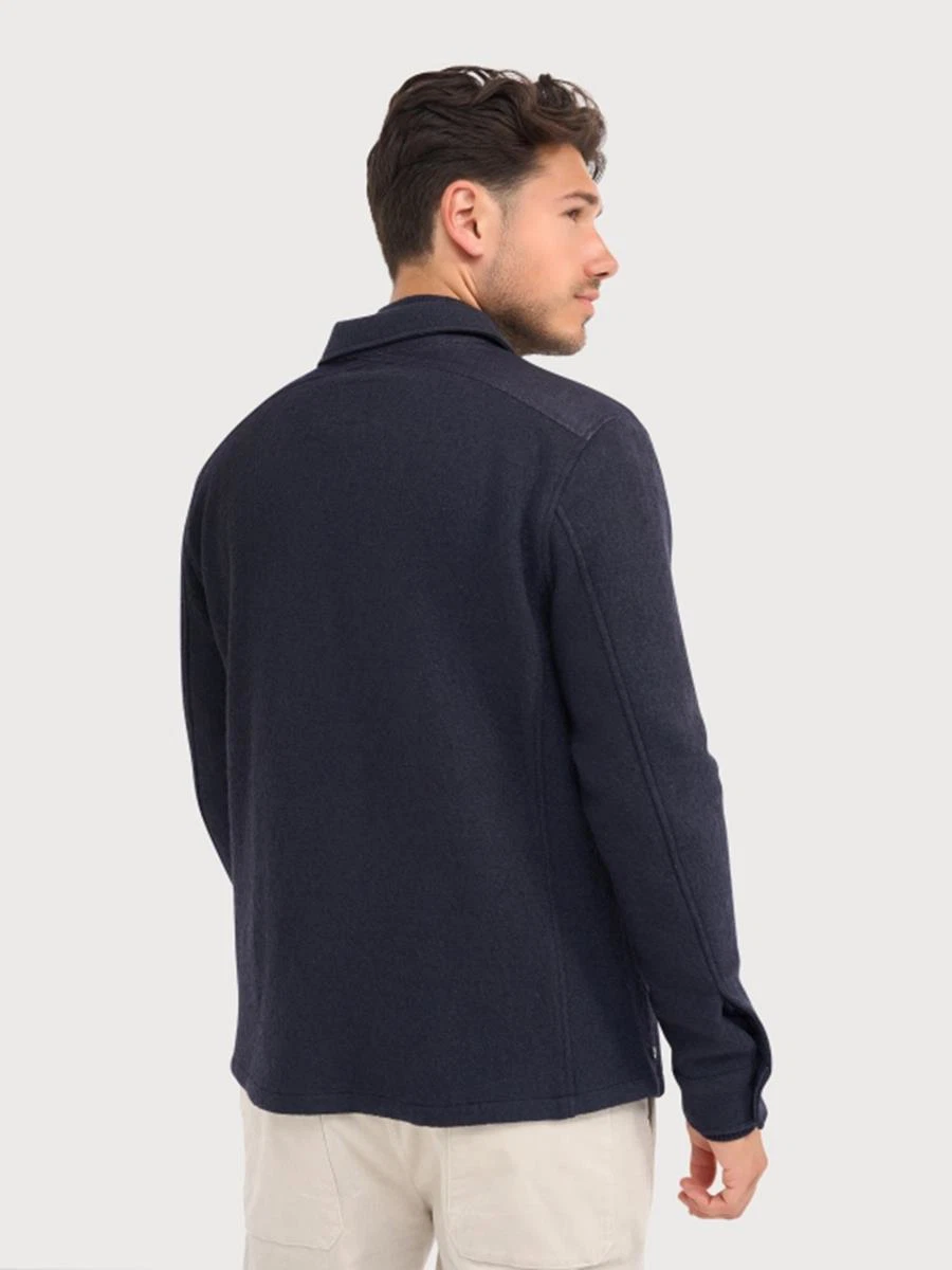 Blue Industry Overshirt STEFANO-W26-M12 Blauw 3