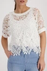 Monari Top 410889 Off-White 1
