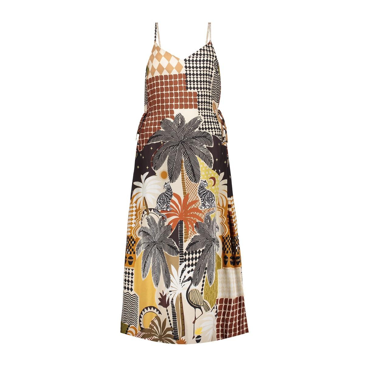 Geisha Jurk 67407-20 Bruin 4