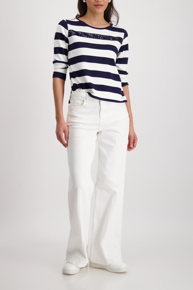 Monari Longsleeve 410930 Blauw 3