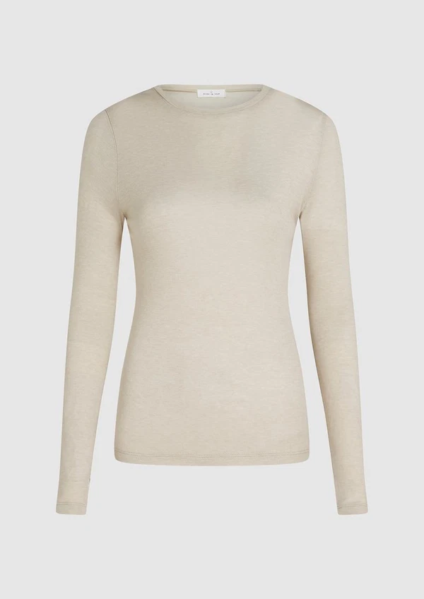Circle of Trust Longsleeve W26_126_ Off-White 1