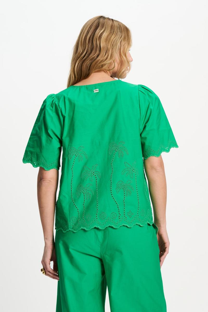 POM Amsterdam Blouse SP9544 Groen 3