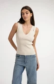 YAYA Top 01-000602-607 Beige 1