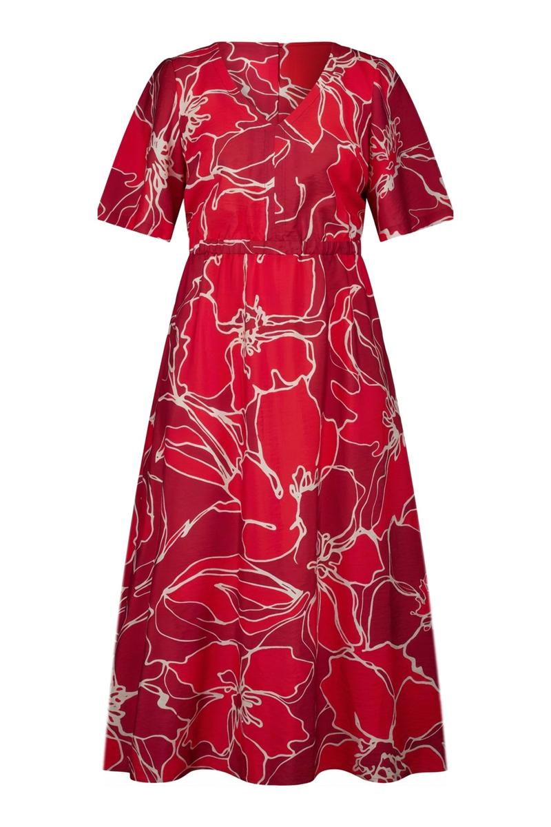 Studio Anneloes Jurk Fransje Flower Rood 2