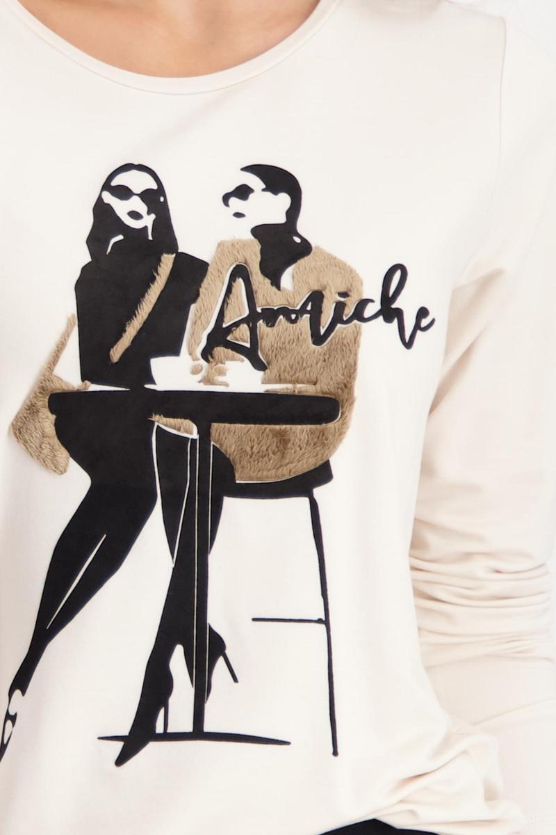 Monari T-Shirt 809340 Beige 6