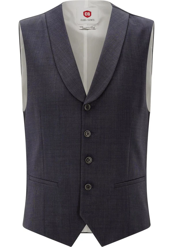 Club of Gents Gilet Philipp Blauw 1