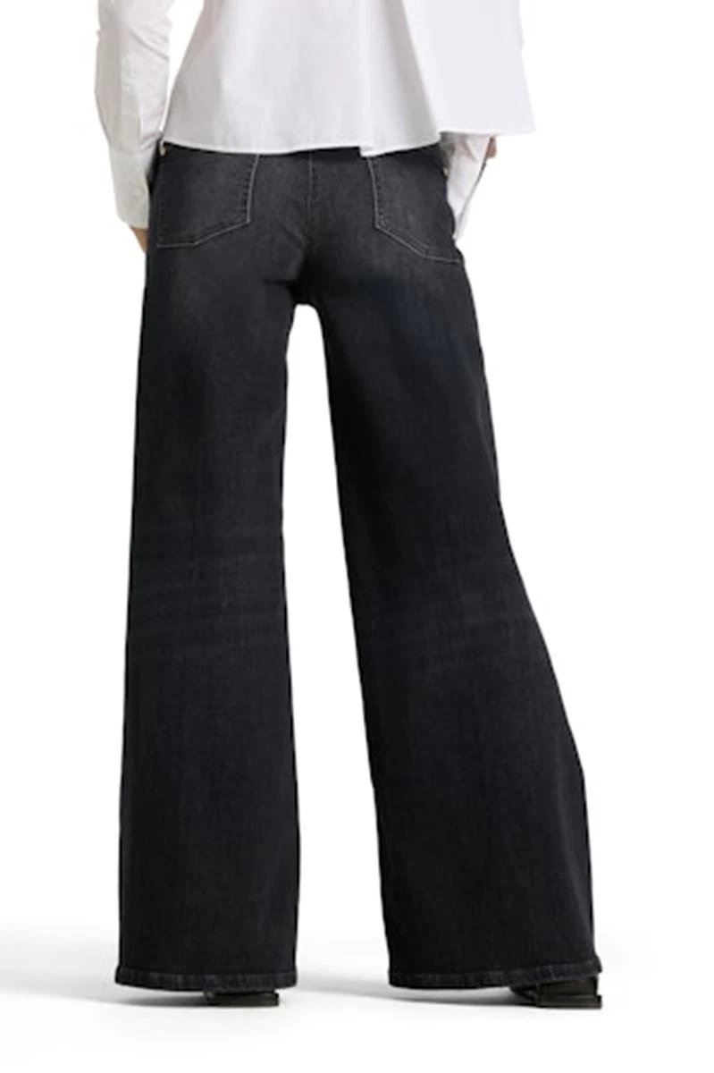 Cambio Jeans Palazzo Flare Zwart 3