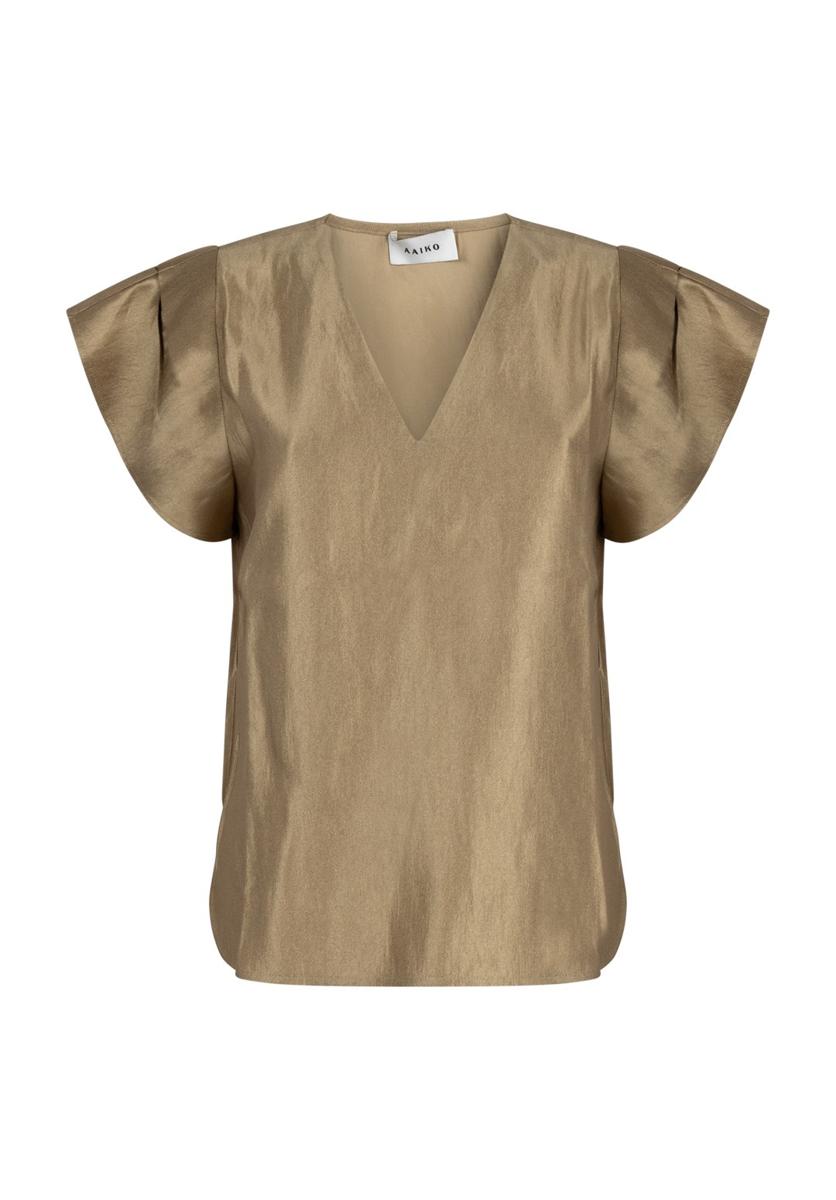 Aaiko Blouse MINNY SHIMMERY VI Groen 1