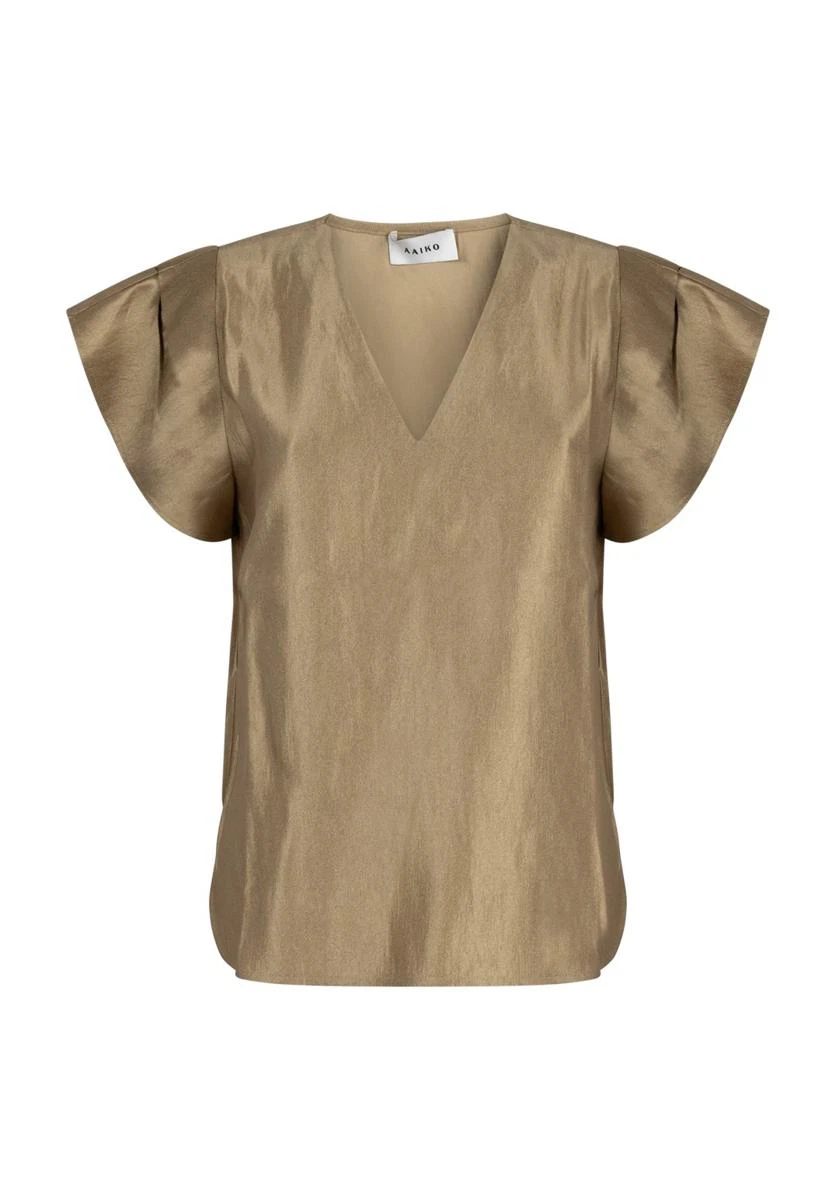 Aaiko Blouse MINNY SHIMMERY VI Groen 1