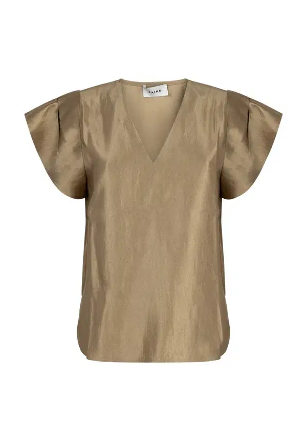 Aaiko Blouse MINNY SHIMMERY VI Groen 1