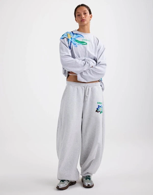Stieglitz Trackpants Eliza Grijs 1