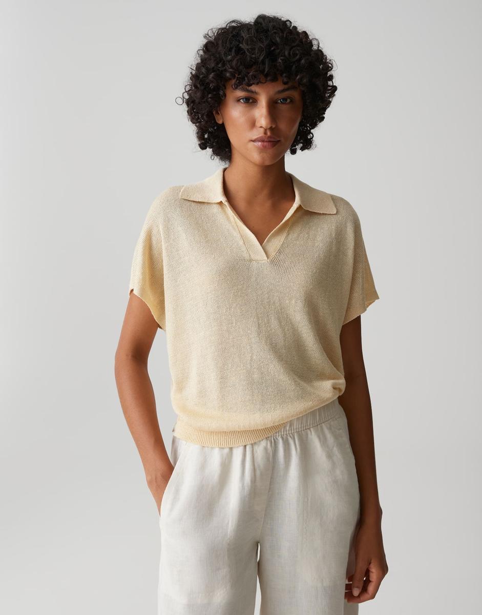 OPUS Blouse Pazil Geel 1