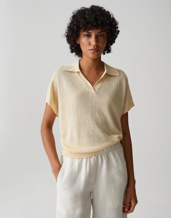 OPUS Blouse Pazil Geel 1