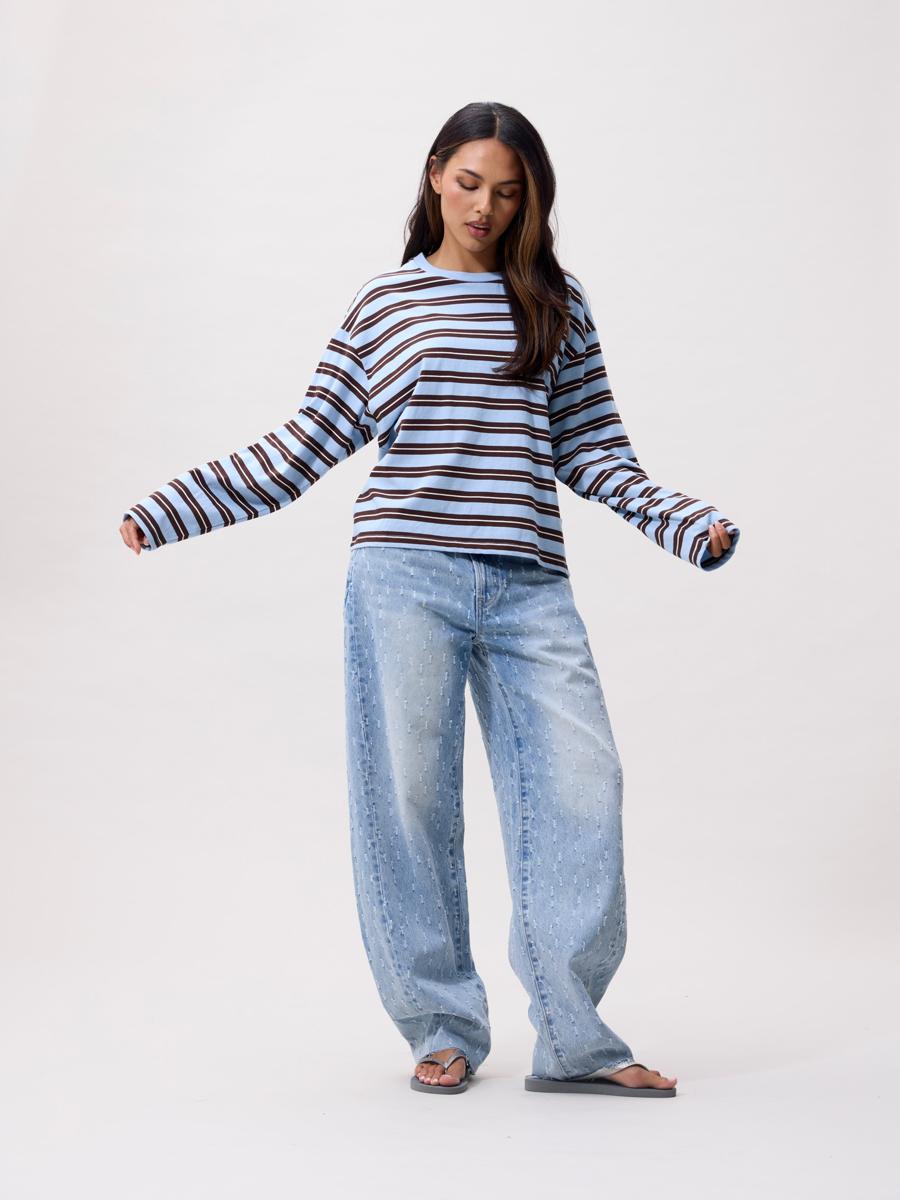 Catwalk Junkie Longsleeve 2603020402 Blauw 4