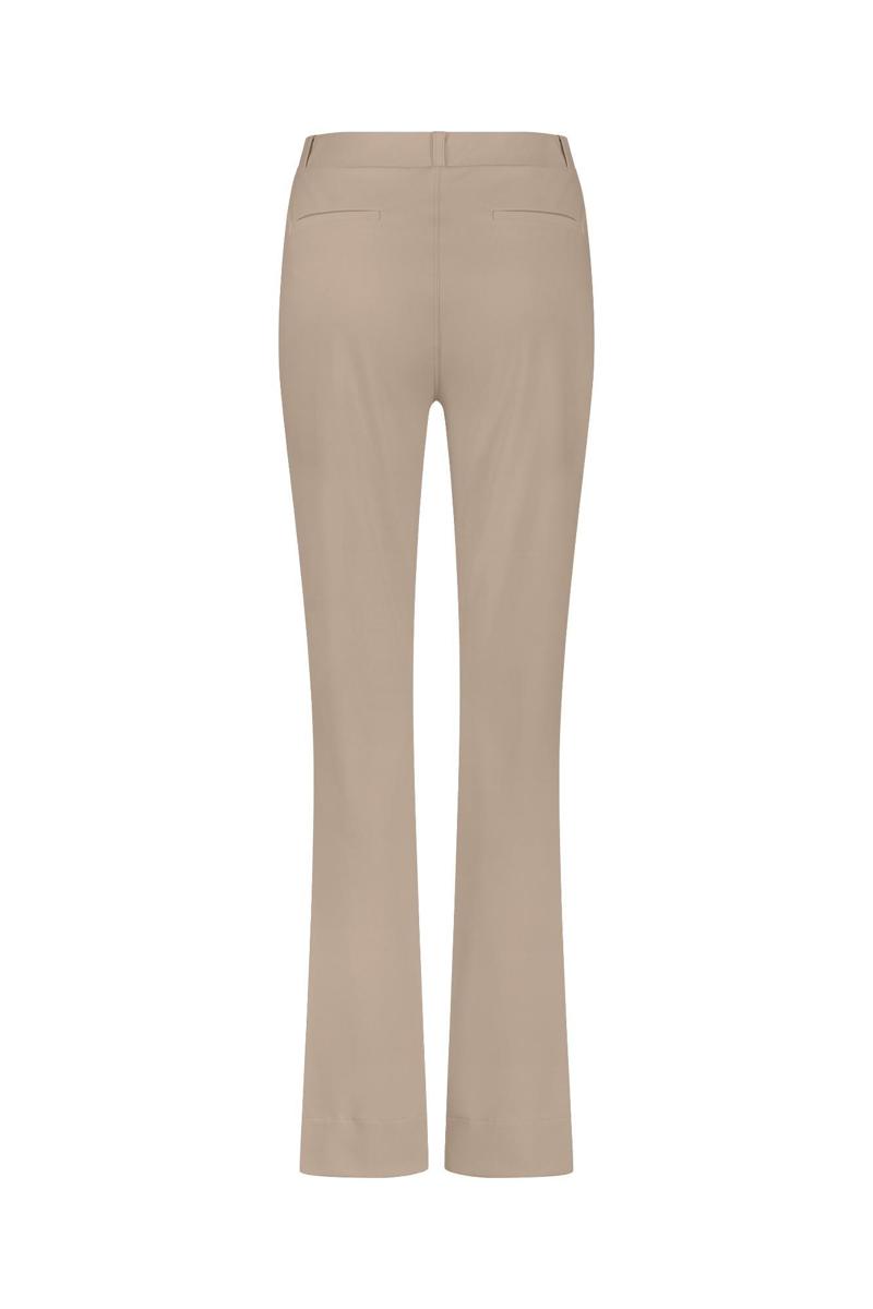 Studio Anneloes Pantalon Flair Bonded Beige 3