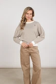 NUKUS Sweater NKF03092 Taupe 6