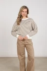 NUKUS Sweater NKF03092 Taupe 6