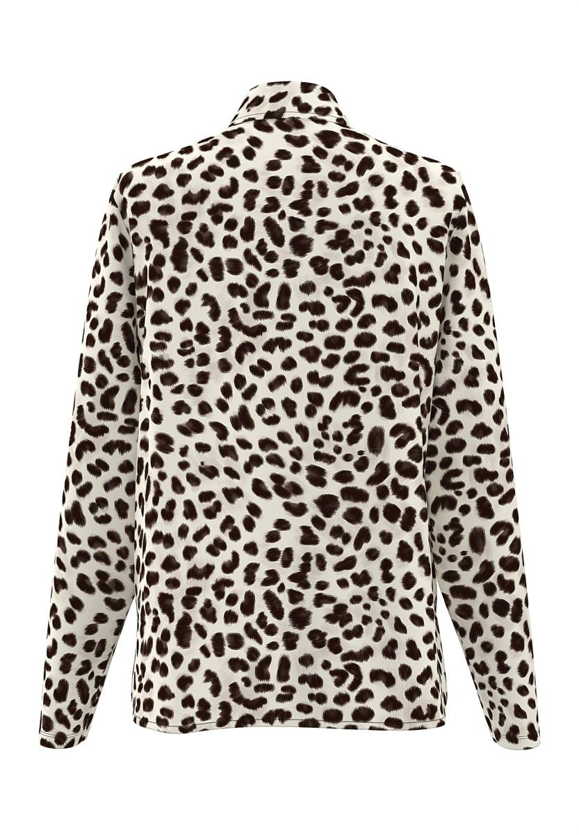 Frank Walder Blouse NOS726101 Bruin 2